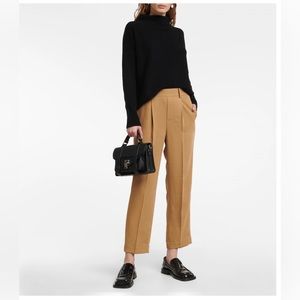 Vince Pleated Mid-Rise Pant